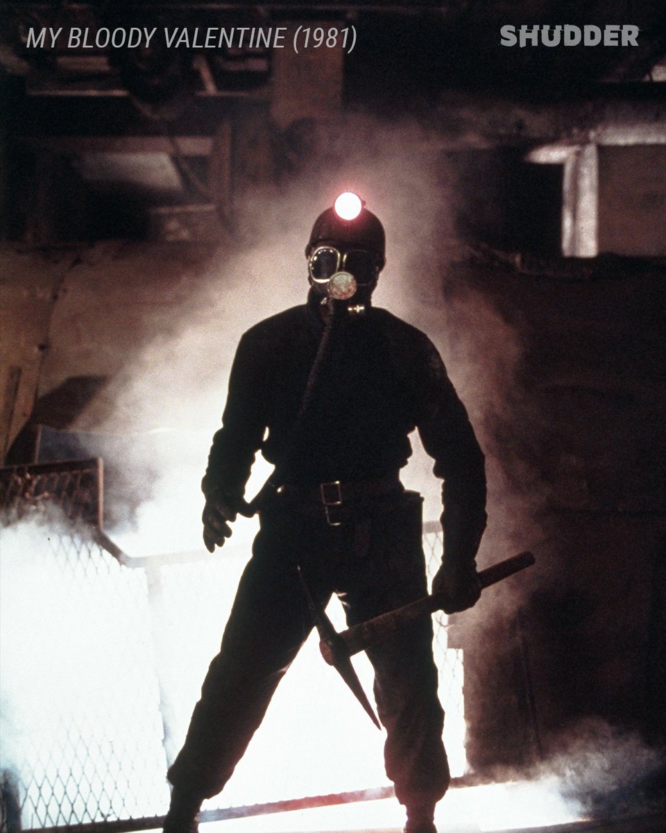 Shudder's tweet photo. How will your Valentine's night go?

MY BLOODY VALENTINE (1981) is streaming now on Shudder. https://t.co/JYSlD7g0PP