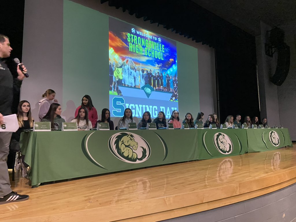 Today was a very special day as we got to welcome many new Lady Mustangs into our program! We can’t wait to see what they bring to our program! #signingday