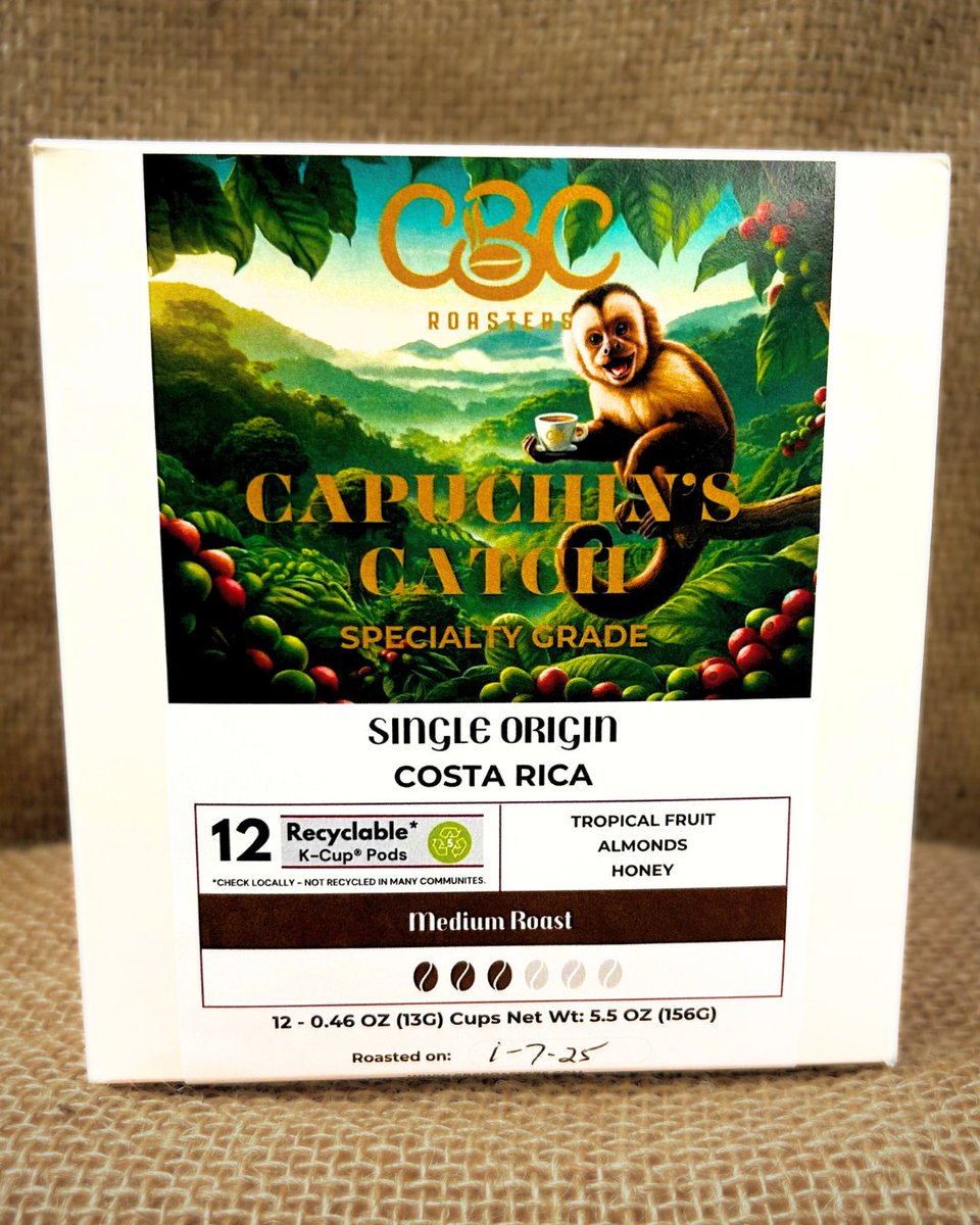 🎉 Discover your new coffee obsession: Capuchin’s Catch K-Cups! Smooth, fruity, and sustainably crafted for your busy days. Swing by our roasting facility at 541 W Golf Rd., Arlington Heights, IL 60005, or order online at cbcroasters.com. Grab yours today!