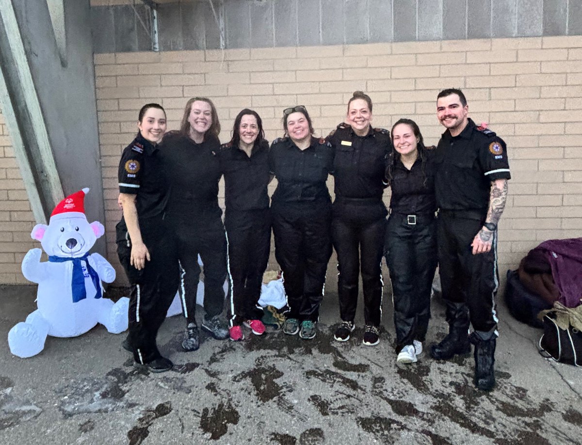 AHS EMS (@ahs_ems) on Twitter photo Big kudos to #yourEMS staff in south zone who recently participated in the <a href="/medhatpolice/">Medicine Hat Police Service</a> Polar Plunge. This "Subzero Heroes" team volunteered to jump into freezing water, raising $1,170.00 for Special Olympics. Way to go! Big kudos to #yourEMS staff in south zone who recently participated in the <a href="/medhatpolice/">Medicine Hat Police Service</a> Polar Plunge. This "Subzero Heroes" team volunteered to jump into freezing water, raising $1,170.00 for Special Olympics. Way to go!