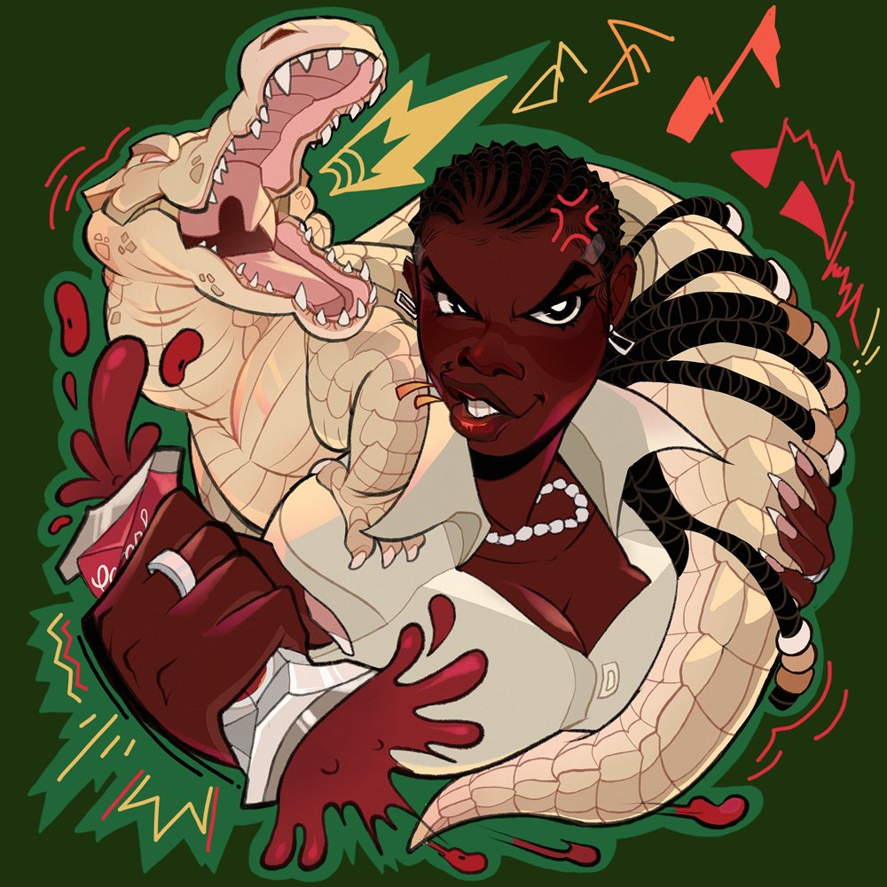 Black History Month Art Challenge
Day 8: Doechii 🎵