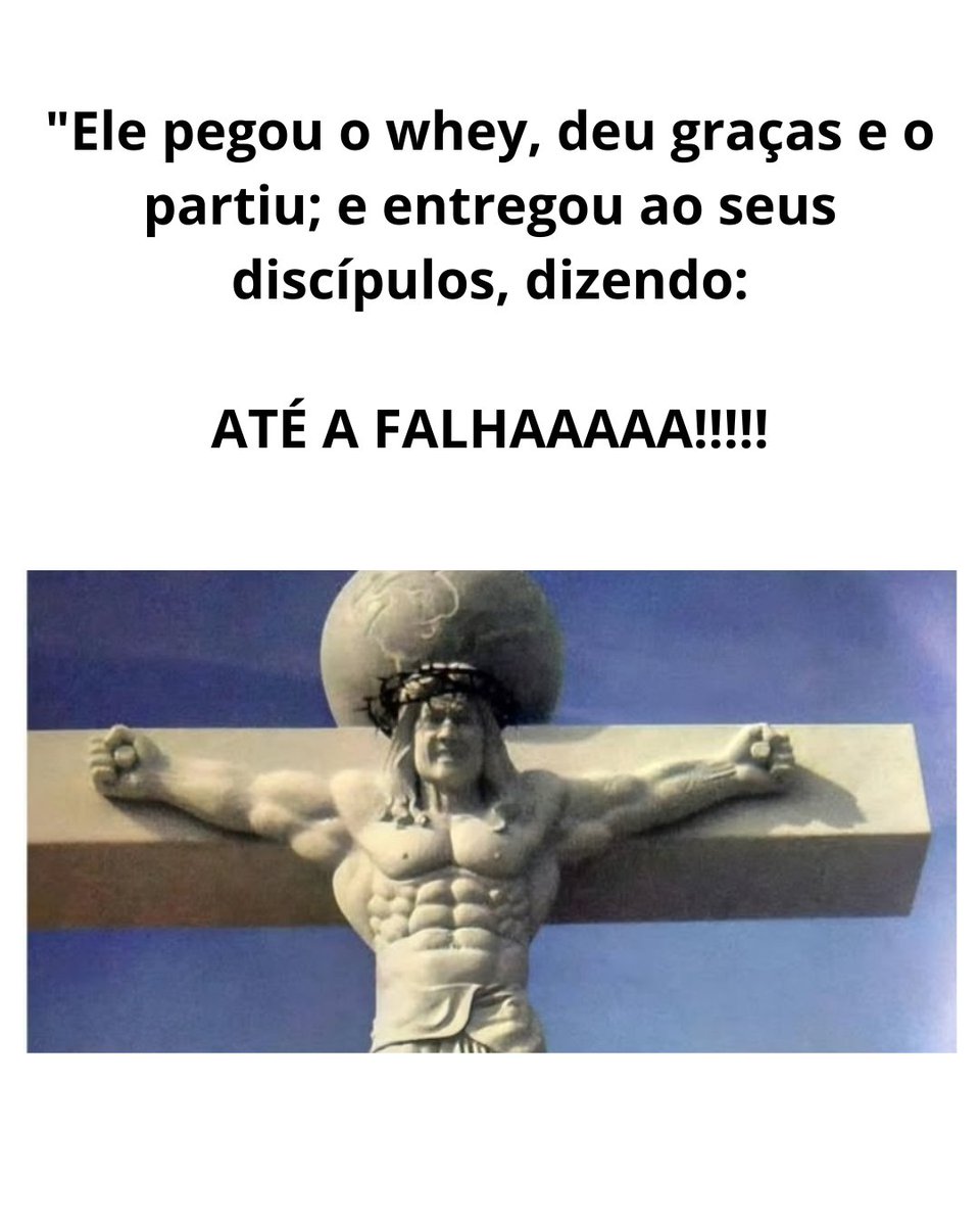 Agora Jesus vence na pancada!