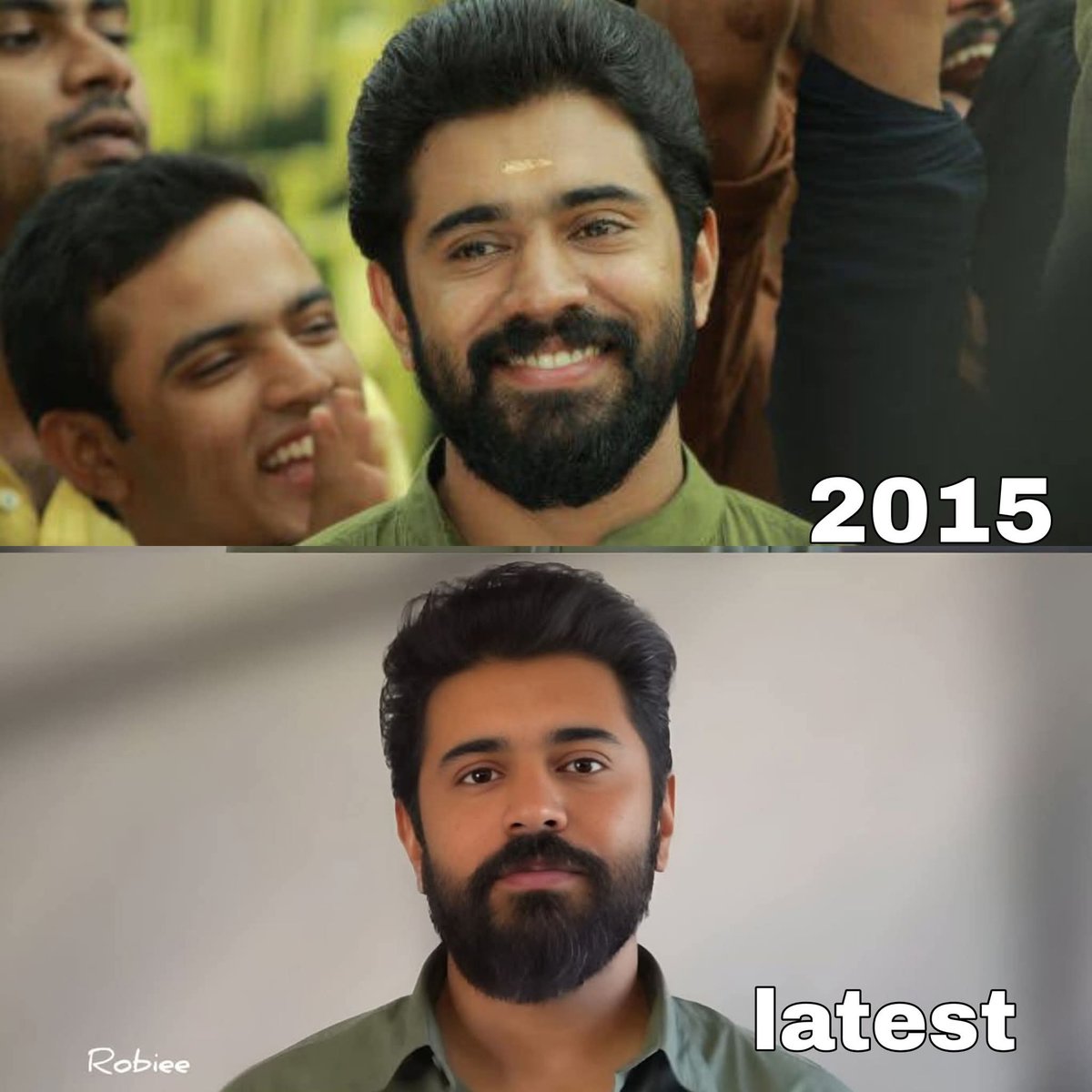 KeralaTrends2's tweet photo. 2015 --> 2025

 #NivinPauly's latest 😲🔥 https://t.co/6ackxTcR5y