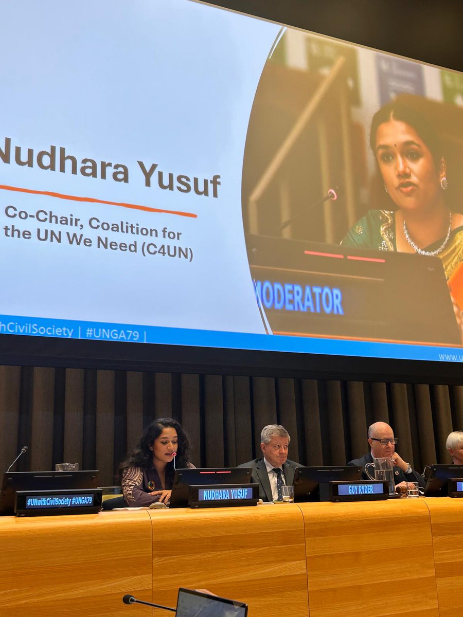 GGIN (@gginetwork) on Twitter photo Glad to have GGIN’s own @nudharay join the @un_pga <a href="/CivilSociety_UN/">UN DGC, Civil Society Unit</a> panel on implementing the #SummitoftheFuture outcomes. Powerful discussions on strengthening global cooperation & leveraging ImPact Coalitions for #Pact follow through
#UNwithCivilSociety <a href="/c4unwn/">Coalition for the UN We Need</a> @stimsoncenter Glad to have GGIN’s own @nudharay join the @un_pga <a href="/CivilSociety_UN/">UN DGC, Civil Society Unit</a> panel on implementing the #SummitoftheFuture outcomes. Powerful discussions on strengthening global cooperation & leveraging ImPact Coalitions for #Pact follow through
#UNwithCivilSociety <a href="/c4unwn/">Coalition for the UN We Need</a> @stimsoncenter