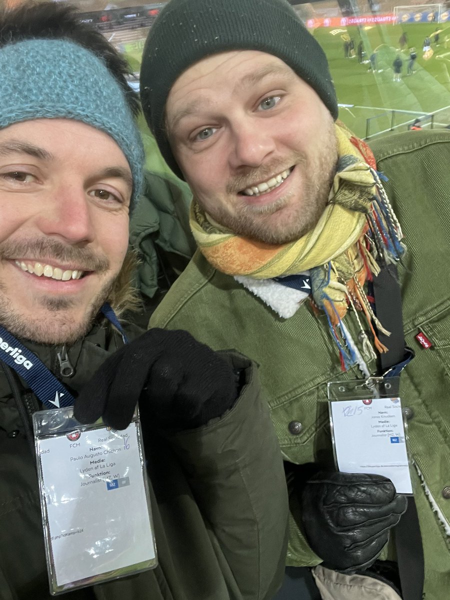 Knudsen og Chichon på pressepladserne i Herning til FCM v La Real🥶

EM-spillerne starter ude og vi har Kubo-breaking i næste podcast😱