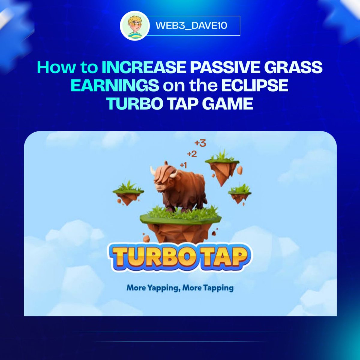 𝗗𝗶𝗱 𝘆𝗼𝘂 𝗸𝗻𝗼𝘄 𝘁𝗵𝗮𝘁 𝗘𝗰𝗹𝗶𝗽𝘀𝗲 𝗧𝘂𝗿𝗯𝗼 𝗚𝗮𝗺𝗲𝘀 𝗮𝗹𝗹𝗼𝘄𝘀 𝘆𝗼𝘂 𝘁𝗼 𝗲𝗮𝗿𝗻 𝗺𝘂𝗹𝘁𝗶𝗽𝗹𝗲 𝘁𝗮𝗽𝘀???

By Doing simple tasks, you can Increase your passive grass earnings and move Faster on the Leaderboard.

Ride with Me: