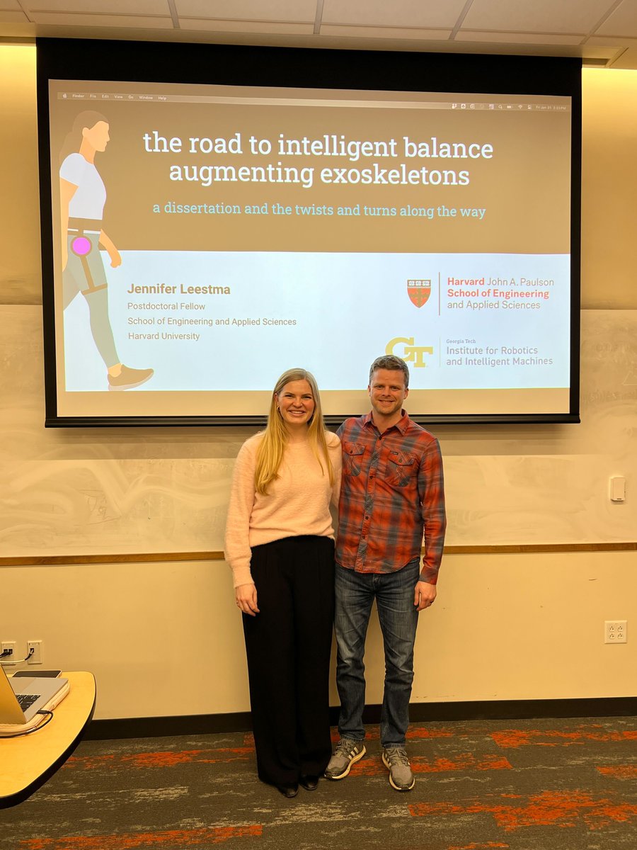 Jenny Leestma (@jenniferleestma) on Twitter photo Had a fantastic visit <a href="/UMassLowell/">UMass Lowell</a> to give the Mechanical Engineering Grad Research Seminar! Loved seeing the incredible robotics and biomechanics research happening there—thanks to everyone for the great discussions and for showing me around! Had a fantastic visit <a href="/UMassLowell/">UMass Lowell</a> to give the Mechanical Engineering Grad Research Seminar! Loved seeing the incredible robotics and biomechanics research happening there—thanks to everyone for the great discussions and for showing me around!