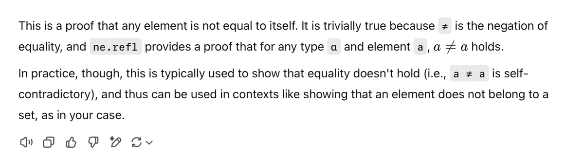 I don't think I need worry about ChatGPT taking over my job just yet