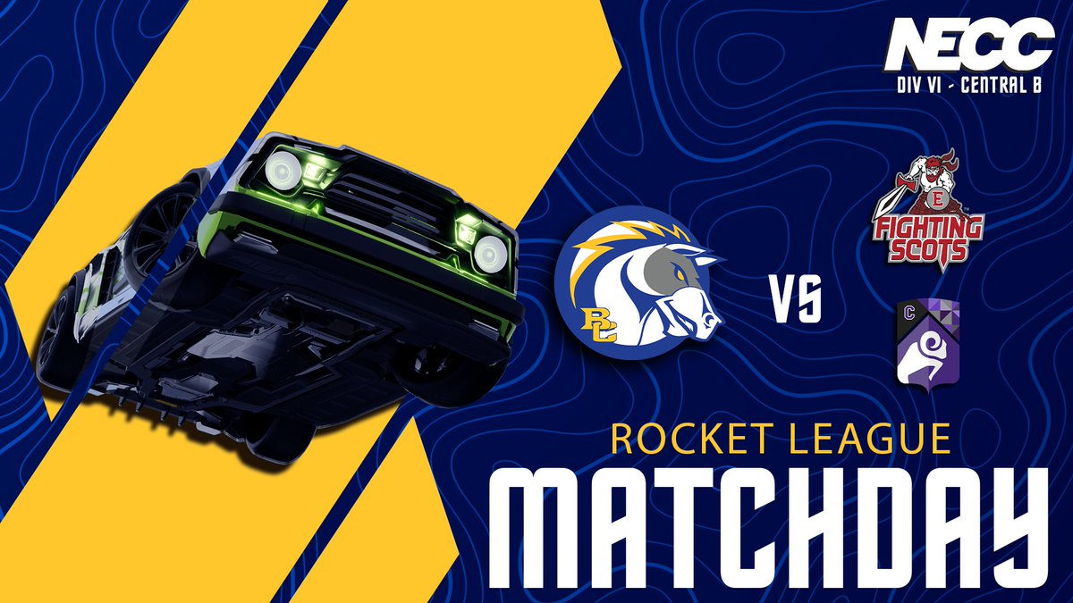 Briar Cliff Esports (@cliff_esports) on Twitter photo Double Header for BCU RL today!
⚔️: <a href="/ScotsEsports/">Edinboro Esports</a>
⏰: 7:00 PM CST
⚔️: <a href="/CornellEsports/">Cornell College Esports</a>
⏰: 7:45 PM CST
📺: twitch.tv/briar_cliff_es…
#Battleon Double Header for BCU RL today!
⚔️: <a href="/ScotsEsports/">Edinboro Esports</a>
⏰: 7:00 PM CST
⚔️: <a href="/CornellEsports/">Cornell College Esports</a>
⏰: 7:45 PM CST
📺: twitch.tv/briar_cliff_es…
#Battleon