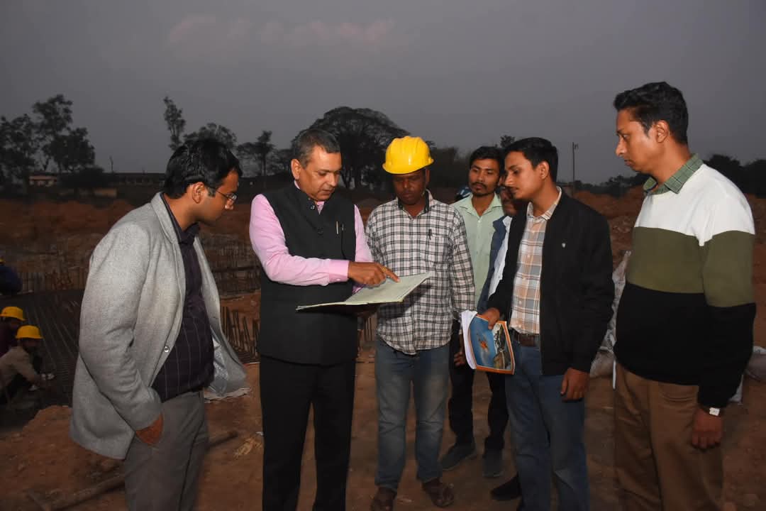 Inspected the Integrated DC Office construction and proposed Silchar Circuit House site with DC Cachar Shri Mridul Yadav and PWD officials. Directed timely completion to strengthen Barak Valley’s infrastructure under Hon’ble CM <a href="/himantabiswa/">Himanta Biswa Sarma</a>  ji’s vision.