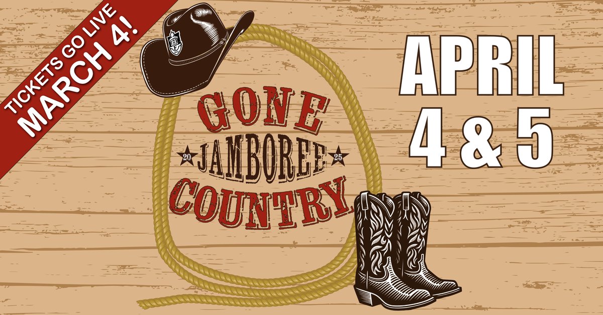 FaulknerEdu's tweet image. TICKETS GO ON SALE March 4 for our biggest event of the spring! 🎉 Get ready for Jamboree &quot;Gone Country&quot;!

🗓 Date: April 4-5
📍 Location: Rotunda Auditorium
🎤 Theme: &quot;Gone Country&quot;
Get ready for an unforgettable time! 🤠🎶 #JamboreeGoneCountry #SpringEvent