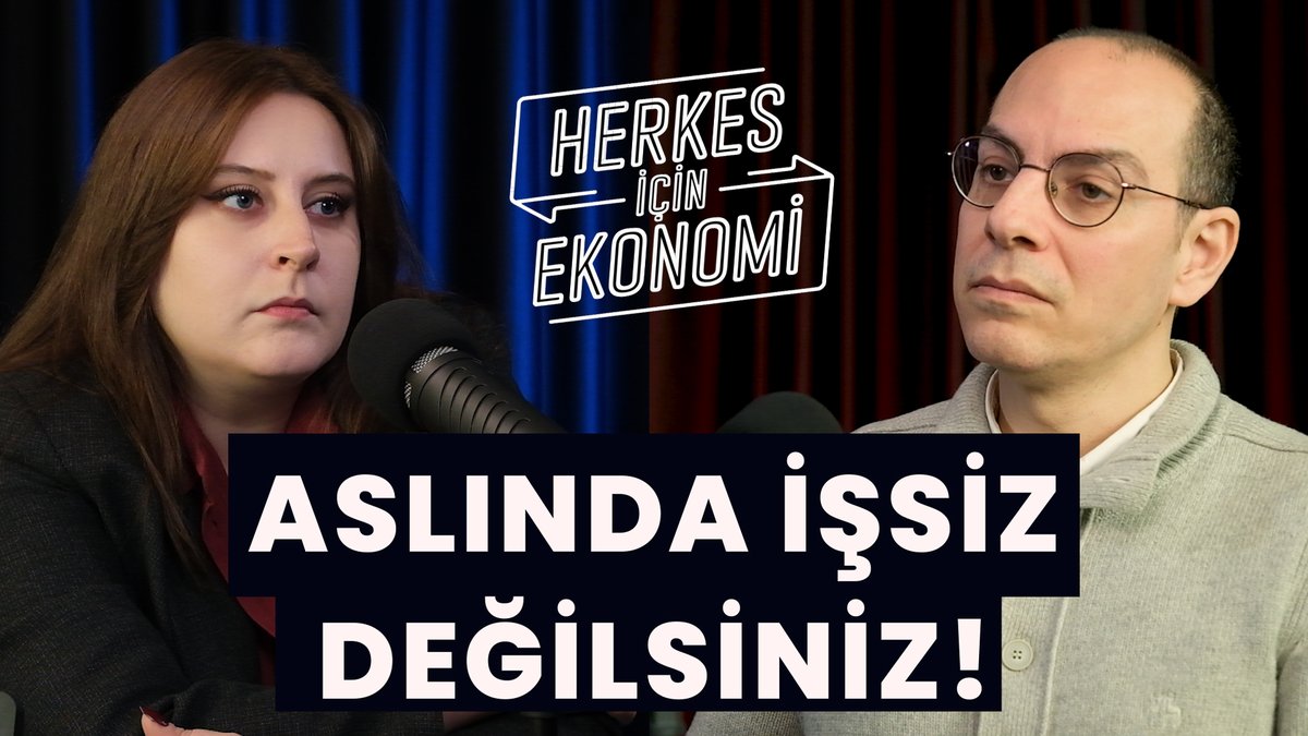 Yeni bölüm yayında! 
İşsizlik nedir? Kimler işsiz sayılıyor, kimler sayılmıyor?
Bağlantı altta 👇