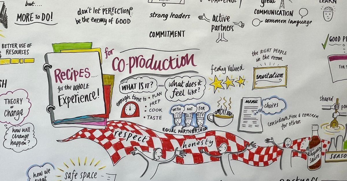 "Whilst I could try and explain to you what ‘good looks like‘, I will instead answer a different question: “What does meaningful co-production feel like?”. In my experience, it feels very special indeed."

Adam Webb wrote a blog about his experience as a member of the Steering