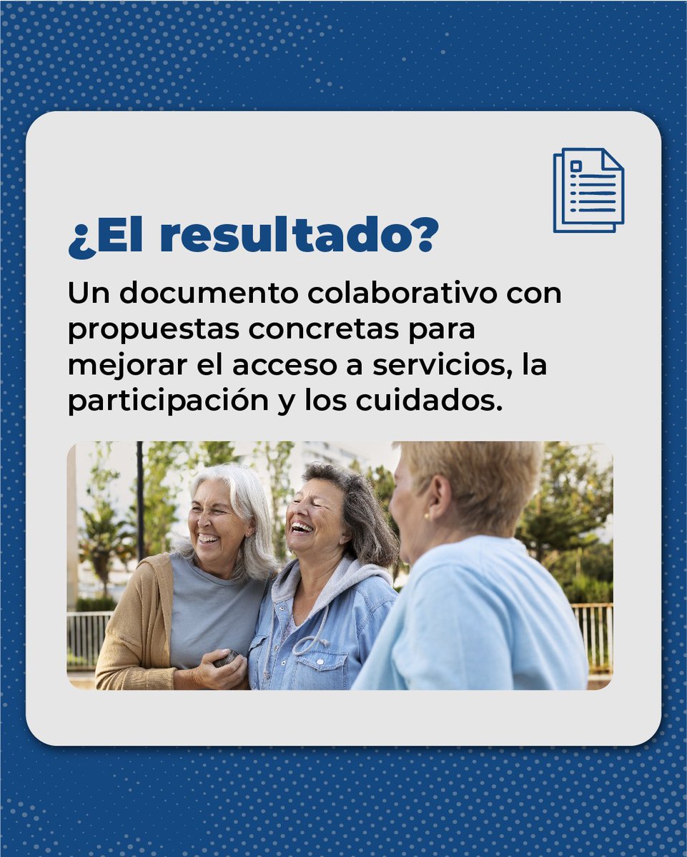 SurcosOrg's tweet image. 📢 PRIORIDADES COMPARTIDAS 2025
📅 Próximos encuentros:
🔹 25/02 → Personas mayores y cuidadores.
🔹 11/03, 25/03, 08/04 → Representantes del Estado y OSC.

💡 Ayudanos a definir las prioridades para 2025 

Inscribite acá 👇🏻
docs.google.com/forms/d/19NfgV…

#Surcos25Años