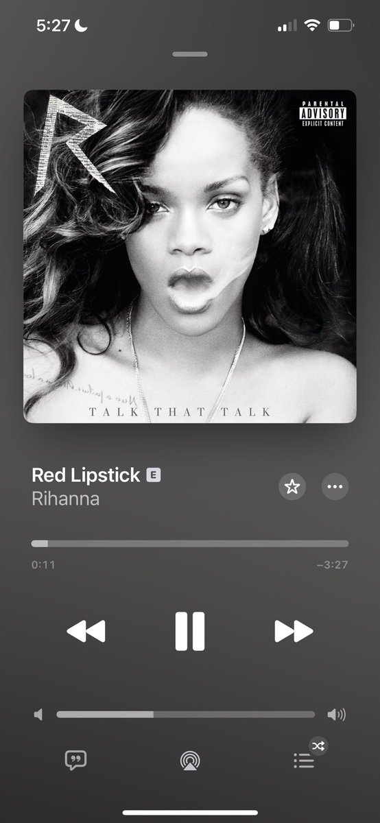 When I say I like Rihanna and they ask me to play Diamonds but I play this banger instead: