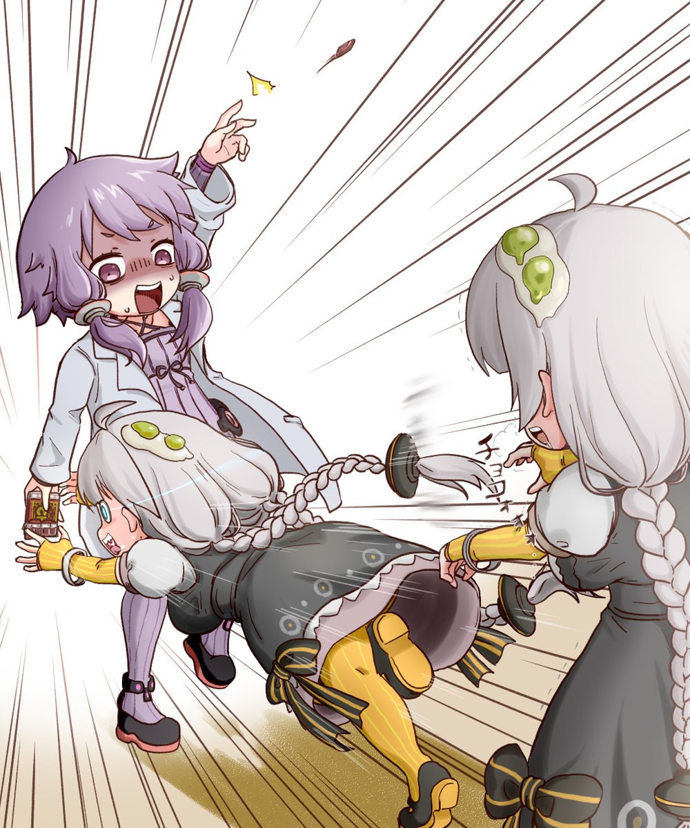 紲星あかり ,結月ゆかり 「チョコゾンビあかりちゃん(2024)チョコに飢えたモンスター 」|sakana サカナさんのイラスト