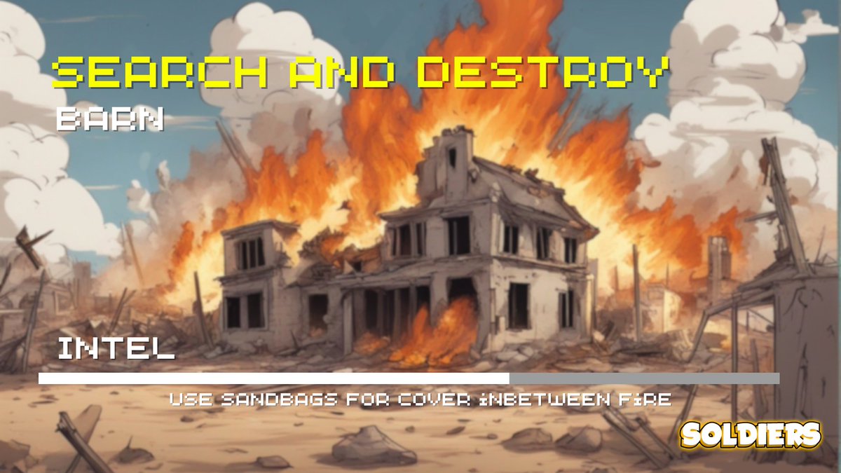 NEW OBJECTIVE ⬇️

Search and destroy🧨💥

Time to bring the $ARMY game to life...

t.me/SoldiersSOL