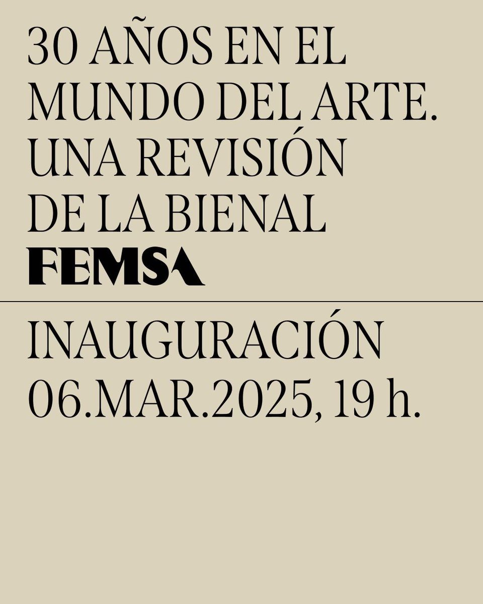 Bienal FEMSA tweet media
