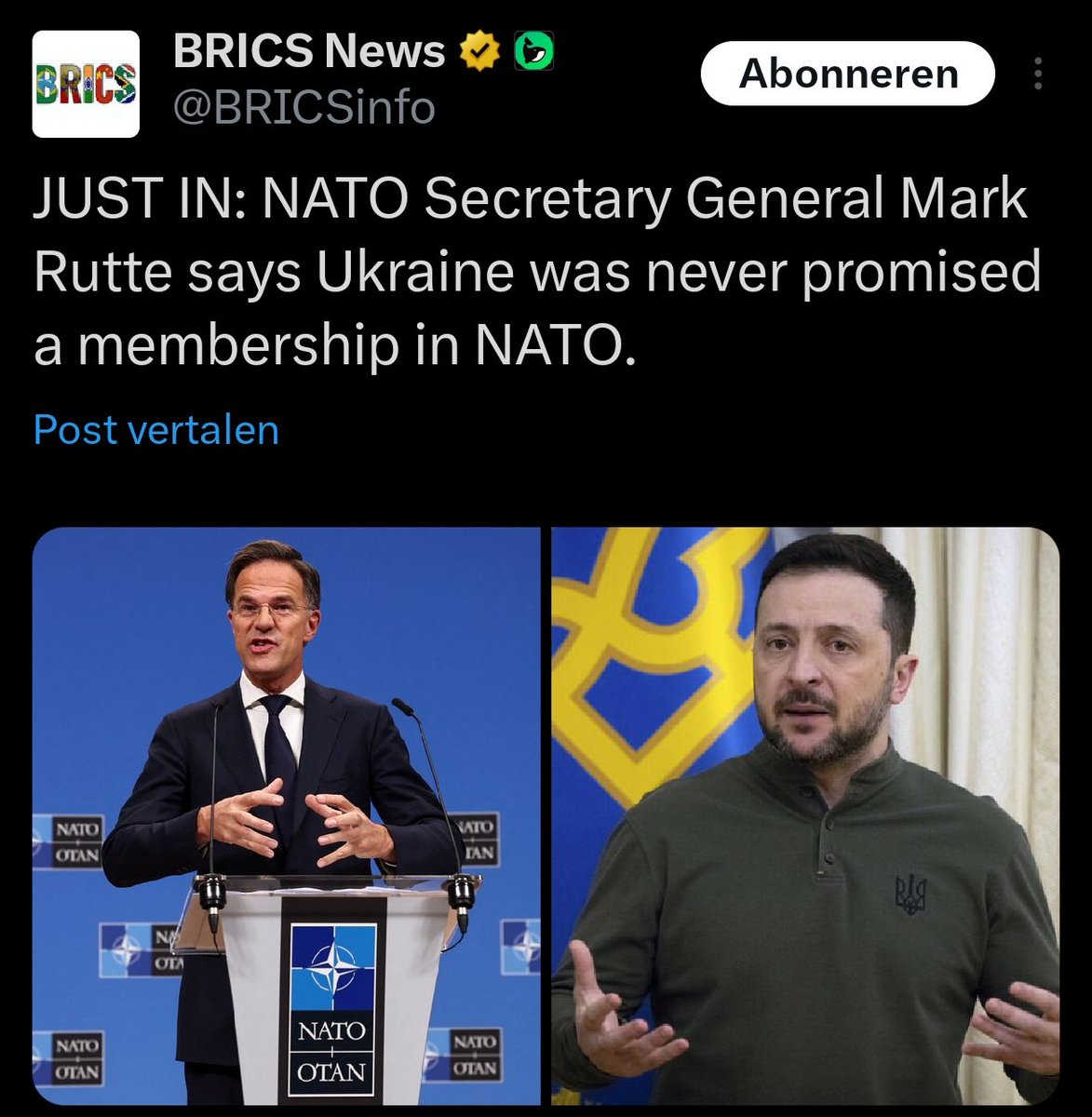 Many Dutch people said that #Rutte was a liar, that he destroyed the Netherlands and that he betrayed its citizens. Nobody believed us but he did, I know as I'm Dutch.
Now, the whole world can see it, the Lying Dutchman is real. We can only hope that <a href="/realDonaldTrump/">Donald J. Trump</a> ignores him.