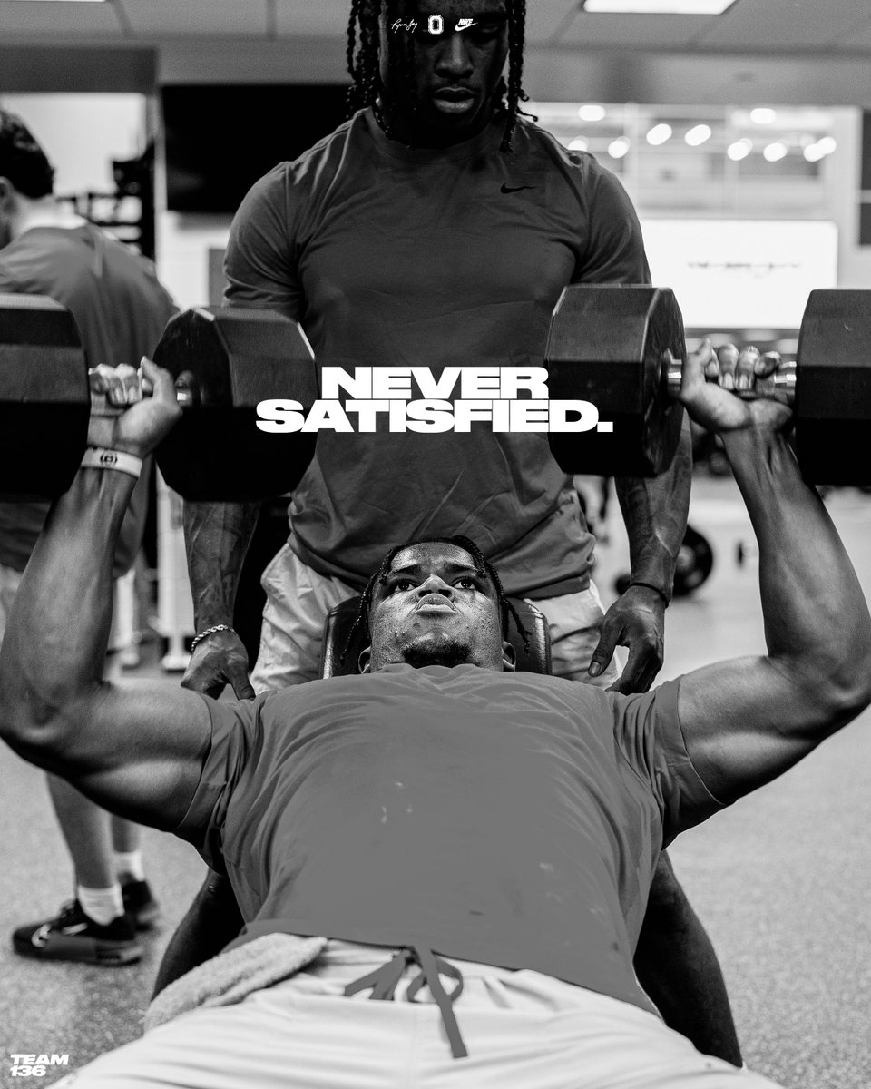 OhioStateFB's tweet photo. Never Satisfied ⛓️ https://t.co/kPMCs6VKif