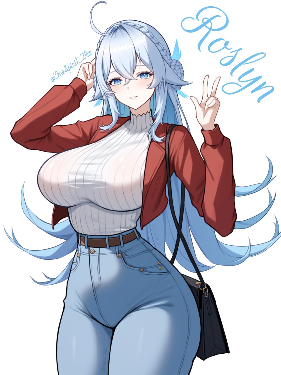 OneSpirit_Tree's tweet image. #Roslyn wearing casual clothes for Valentine's Day 📷😳❤️
#ToF #幻塔 #幻塔ART
#AIart #ToFArts #TowerofFantasy
pixiv.net/en/artworks/12…