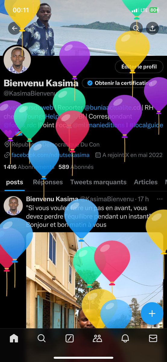 “À moi-même, pour ce 25e anniversaire, je me souhaite de continuer à grandir, à apprendre et à vivre pleinement chaque instant.

Merci à tous ceux qui partagent ce chemin avec moi, et surtout, merci à ma copine pour être ma source d’inspiration et de bonheur.