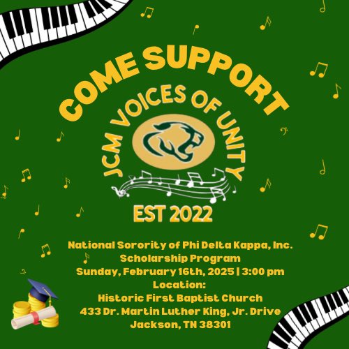 JmcssA's tweet image. COME SUPPORT THE YOUNG COUGAR VOICES!!!!! #VoicesOfUnity #YoungCougarPride @jcmmscougars @suptking
