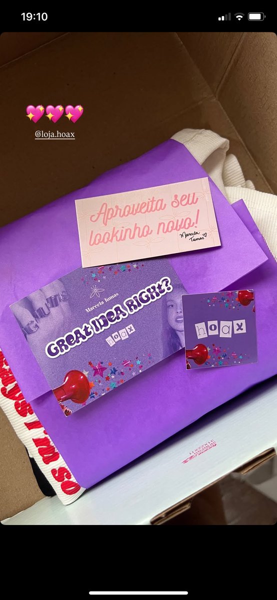 Já pensou receber um desses na sua casa? 💜📢✨