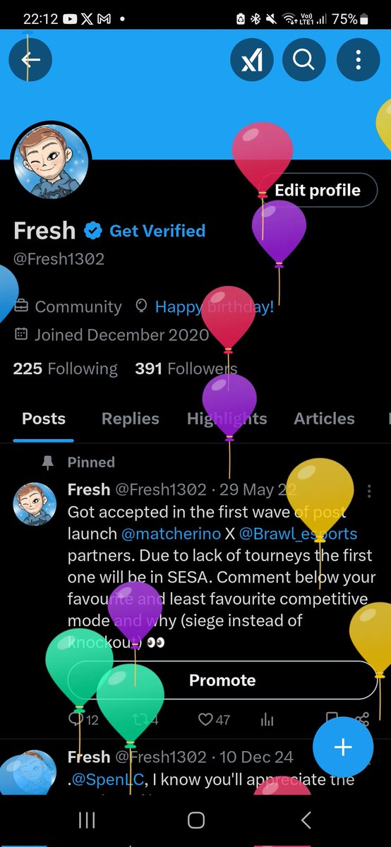 Every year, I get reminded how old I'm getting and how fast it goes by