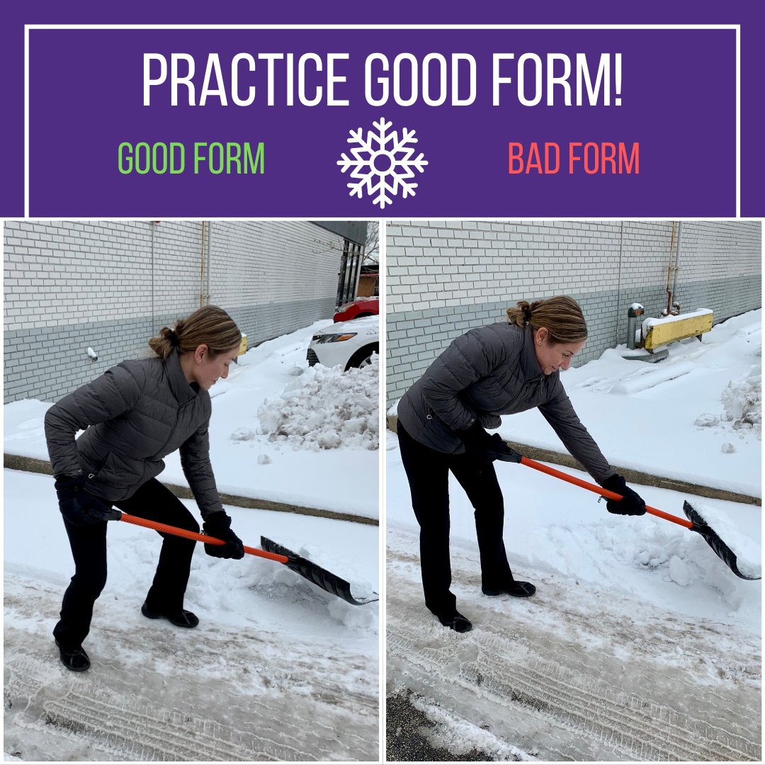 ImpactPt's tweet photo. Shoveling on snow days can be tough on your back. Don’t let improper pain and pain slow you down this winter. Read our blog on preventing injuries from shoveling!  https://t.co/DgEtJ6MB93 https://t.co/r42l4Pr31G