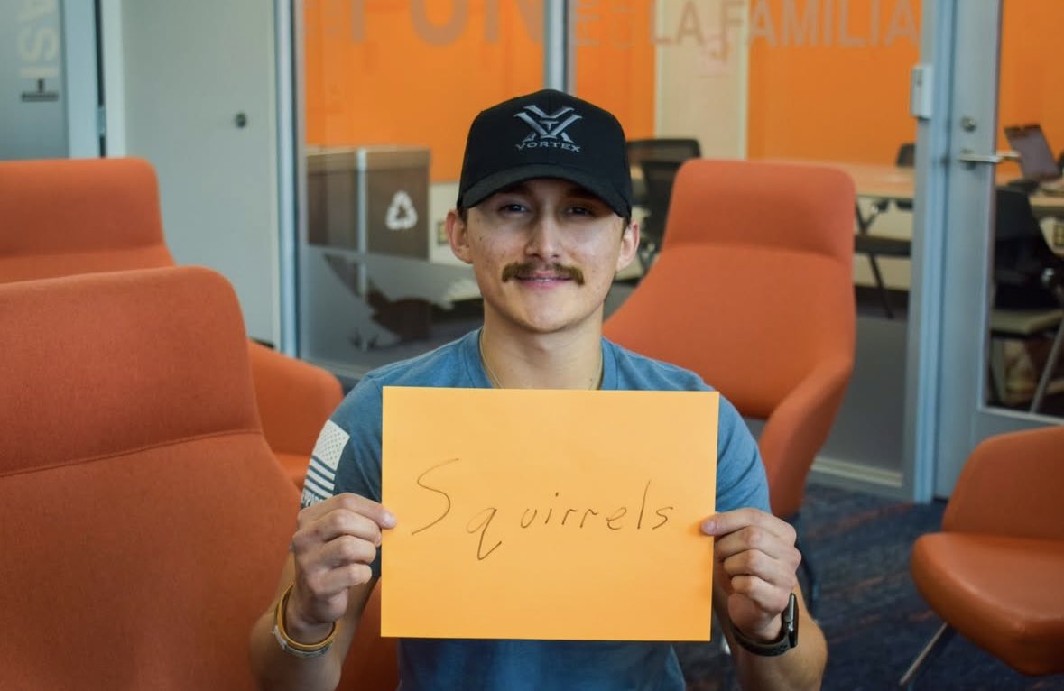 StudentsAtUTSA's tweet photo. We asked some of our students their favorite things about UTSA, and here’s what they had to share!🤩
What’s your favorite thing about UTSA?🤔
Let us know below! 👇
#UTSA #StudentsAtUTSA https://t.co/kgGAC37Ugl
