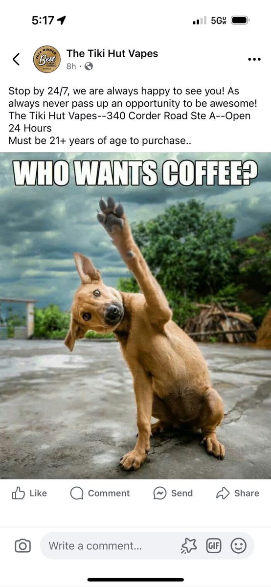 ◦#tikilife #middlegeorgia #warnerrobins  #Georgia #tikihutvapes #quitsmoking #cloudchaser #vapeon #ejuice #vapenation #vapecommunity #vapedaily #vapingislife #vapeshop #vapelife #vapenation #vapefam #vaping #vapers #vapedaily #vapestore #vapor #vapestagram #vapelove #eliquid