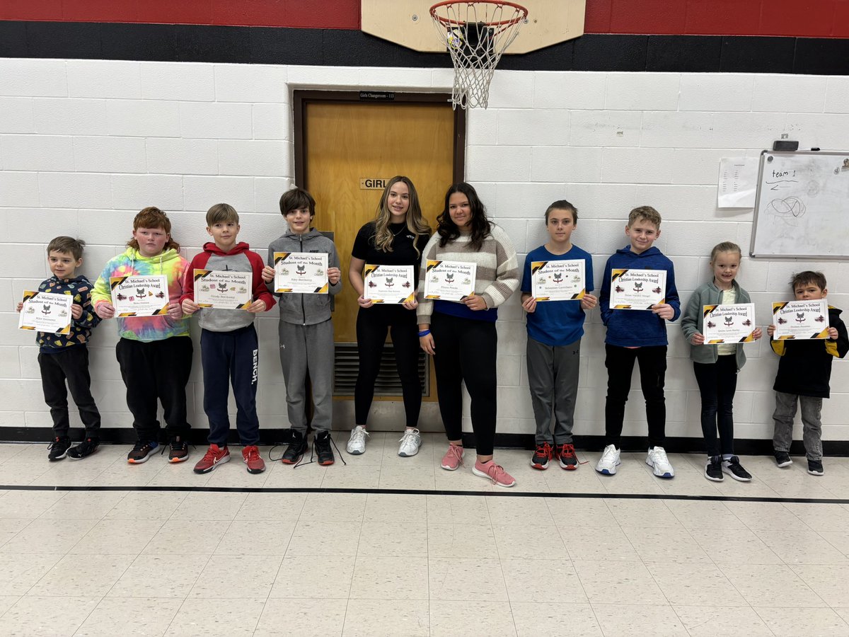 Congratulations to our monthly award winners for January, which focussed on sportspersonship and perseverance!  Way to go, Warriors!!