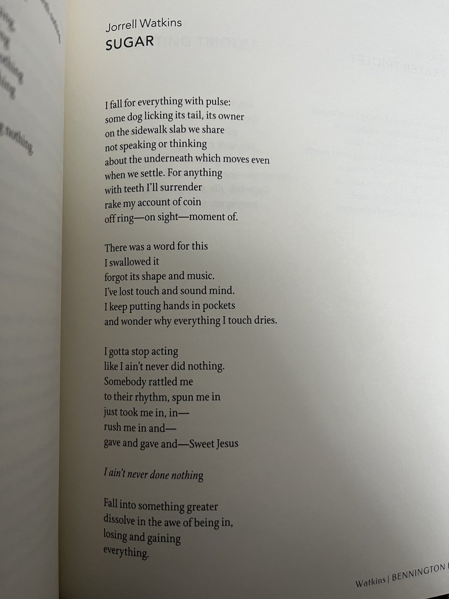 “Sugar” by Jorrell Watkins

NEW from Issue 13 ✨