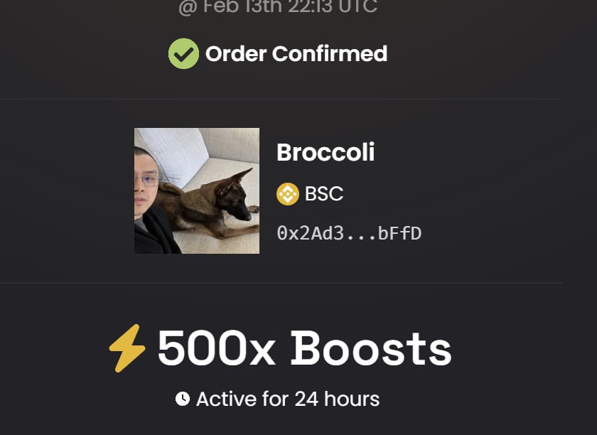 Broccoli - Managed by DxSale tweet media