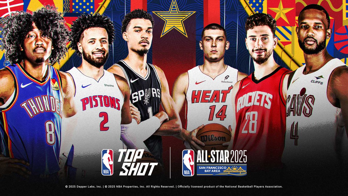 ⭐️ Top Shot’s Best All-Star Weekend To Date ⭐️

🔹Incredible All-Star packs 🤩
🔹Our biggest partnership for Fast Break to date 🕹️
🔹Epic VIP bonuses 💎
🔹Community festivities on the ground in SF 🌉 

The fun begins at nbatopshot.com