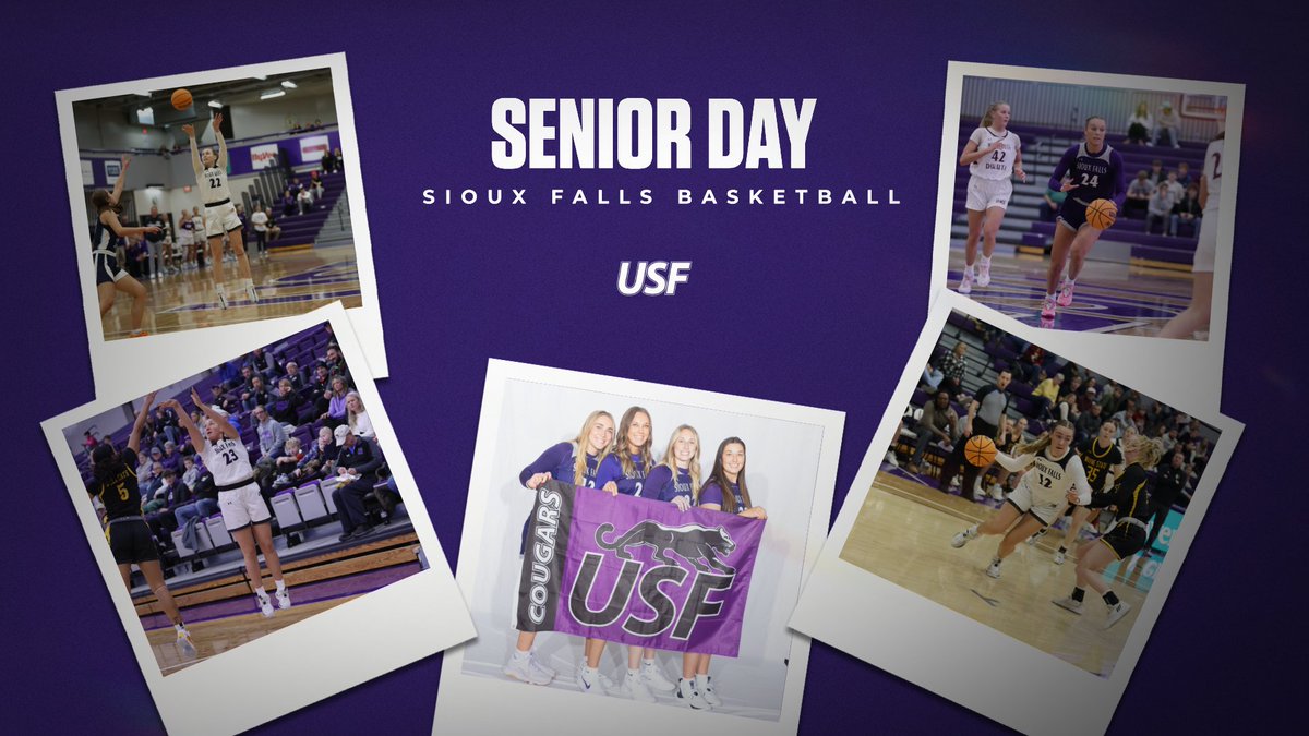 Get to the Stewart Center tomorrow to help us celebrate our Seniors!

Thank you Madison, Megan, Aby and Brecli! 💜