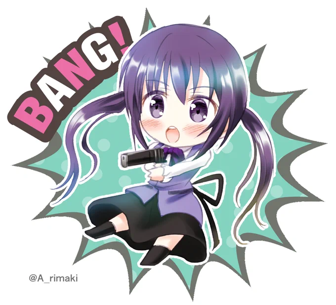 誕生日なのでごちうさのリゼさん載せます!!#毎日自作絵を載せる  45日目    #ごちうさ #天々座理世 #再掲 