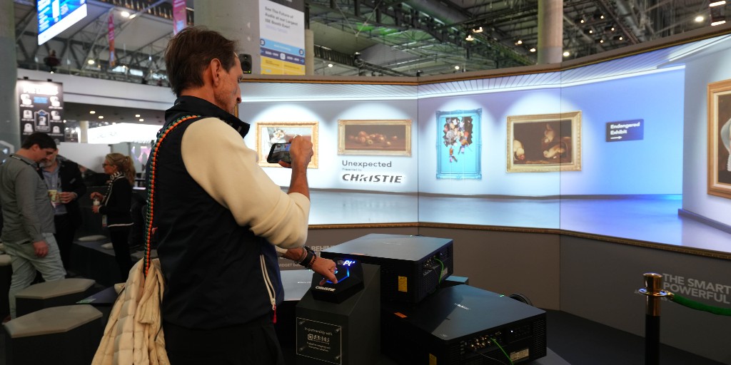 ChristieDigital's tweet image. Thrilled to unveil our latest museum solutions at #ISE2025! 🎉 Our tech offers immersive experiences with stunning LED walls and powerful laser projectors. 

Learn more: ow.ly/1M3q50UZOYT