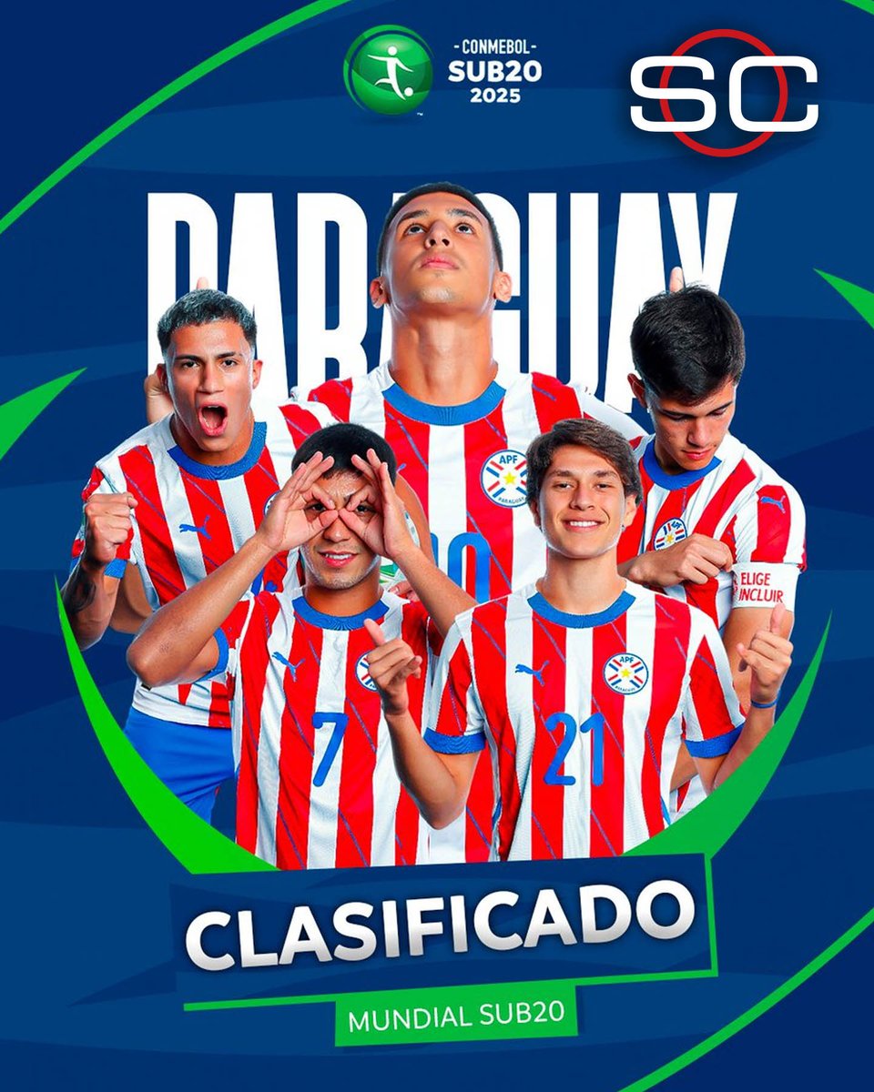 ¡INOLVIDABLE lo de Paraguay en el Sudamericano Sub 20! 

❌ Perdieron con Uruguay por 6-0 en la fase de grupos y, en medio del caos, echaron al DT (Aldo Duscher)

⚪️🔴 Hoy le ganaron ¡a Uruguay! por 1-0 en el hexagonal final y se clasificaron al Mundial con el DT que asumió en