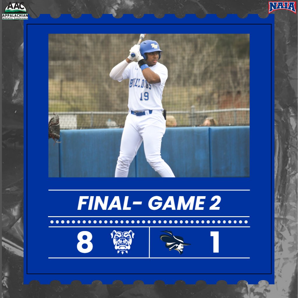 TWU Bulldogs (@twbulldogs) on Twitter photo #1 <a href="/TWU_Baseball/">Tennessee Wesleyan Baseball</a> opened <a href="/AACsports/">AAC Sports</a> play with a sweep of Montreat College, winning 🔟-0⃣ in seven innings and 8⃣-1⃣. Justin Jackson had 10 Ks in game one while Devin Dixon and Kolton Reynolds hit home runs. Edwin Toribio and Kurtis Reid each had two RBIs in game two.
<a href="/DPASports/">Daily Post-Athenian Sports</a> #1 <a href="/TWU_Baseball/">Tennessee Wesleyan Baseball</a> opened <a href="/AACsports/">AAC Sports</a> play with a sweep of Montreat College, winning 🔟-0⃣ in seven innings and 8⃣-1⃣. Justin Jackson had 10 Ks in game one while Devin Dixon and Kolton Reynolds hit home runs. Edwin Toribio and Kurtis Reid each had two RBIs in game two.
<a href="/DPASports/">Daily Post-Athenian Sports</a>