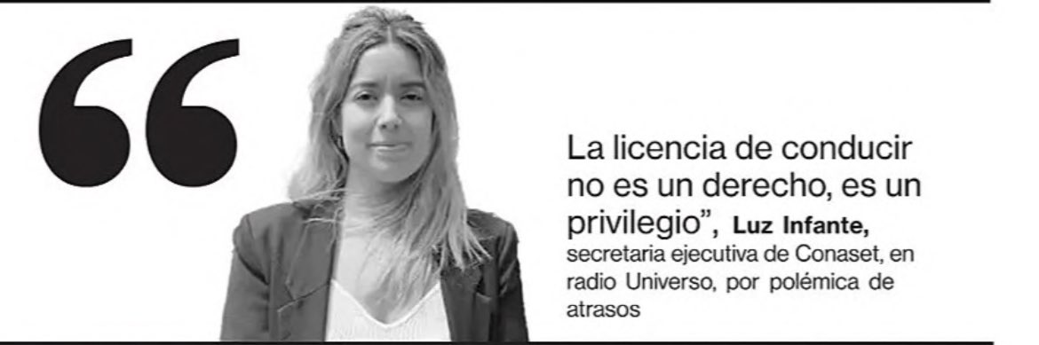 CarlosEscaffiR's tweet photo. Cuando creímos haberlo visto y oído todo, la señora #LuzInfante, secretaria ejecutiva de #Conaset nos sale con esta alegoría: 

“ La licencia de conducir no es un derecho, es un privilegio"

#cerrillos #nicolecardoch #poduje  #ElPc #valparaíso https://t.co/C7YNlJVKCF