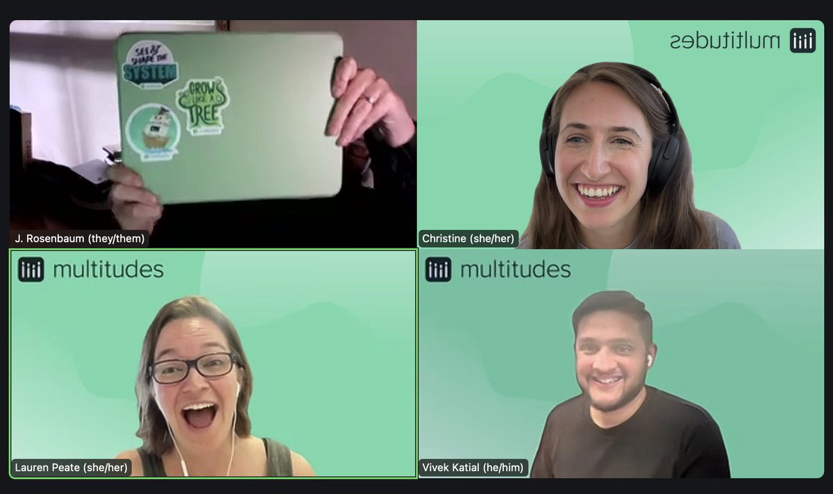 Who doesn't love a good piece of merch?! Our stickers, which are our values, were an absolute hit at <a href="/PyConAU/">PyCon AU</a> last year – especially with J. Rosenbaum (<a href="/minxdragon/">Dr J. Rosenbaum they/them</a>)!  

#LoveMerch #Tech #Stickers #Values #FreeMerch