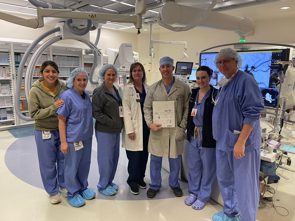 GalaxyThera's tweet photo. 🌍 SEAL IT IDE Update 🌍 9 new enrollments (95 total), 5 in 1 day! Thanks to Drs. Dabus (Baptist Miami), Young &amp; Lopes (Advocate Lutheran), Aghaebrahim &amp; Hanel (Baptist Health), Kass-Hout (UChicago), Boo (WVU), Dandapat (Advocate St. Luke’s)! #SEALIT 🚀 https://t.co/IlIjXXhBD2