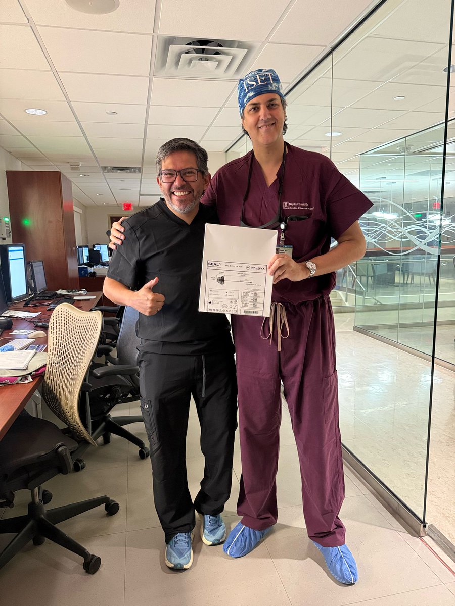 GalaxyThera's tweet photo. 🌍 SEAL IT IDE Update 🌍 9 new enrollments (95 total), 5 in 1 day! Thanks to Drs. Dabus (Baptist Miami), Young &amp; Lopes (Advocate Lutheran), Aghaebrahim &amp; Hanel (Baptist Health), Kass-Hout (UChicago), Boo (WVU), Dandapat (Advocate St. Luke’s)! #SEALIT 🚀 https://t.co/IlIjXXhBD2