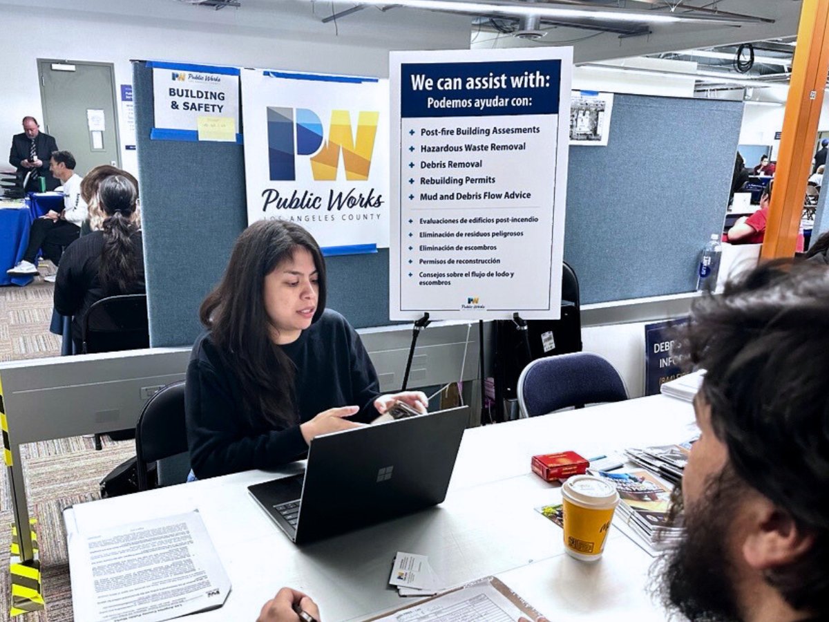 Now Open: A one-stop rebuilding shop to help property owners navigating the rebuilding process. Get all your permitting and planning done in one place for your house or business. It's co-located at our Disaster Recovery Center at 540 West Woodbury Road in Altadena.