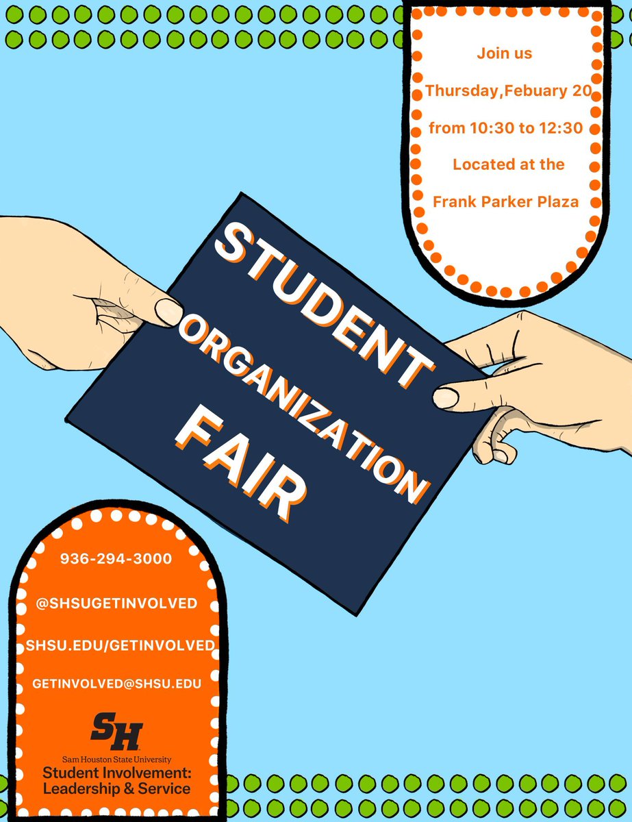 SHSU Student Involvement tweet media