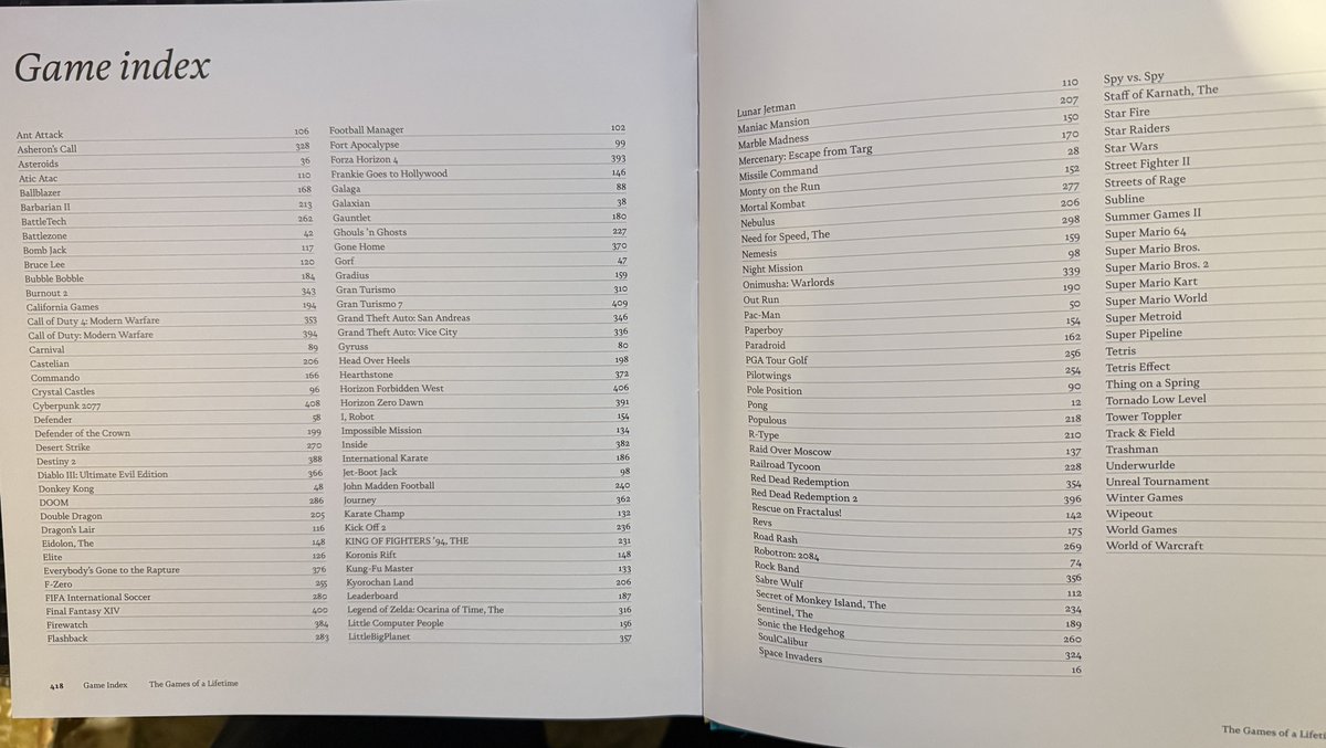 GettingWorse's tweet image. This book just came through the post today. A compiled list of games that changed the world of gaming from the amazing @JazRignall 
It’s a hefty book, you can fend off a burglar with it.