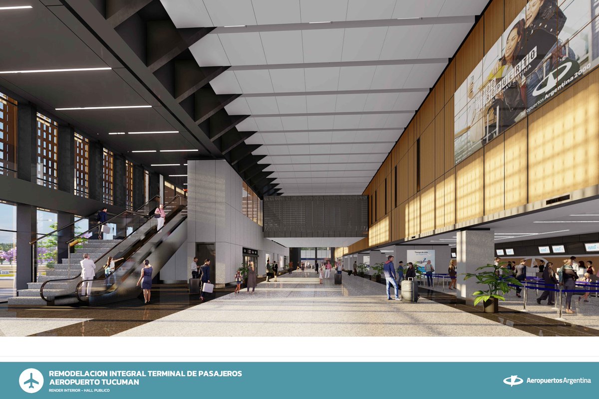 ✈️ Con gran orgullo y entusiasmo presentamos hoy, la remodelación y ampliación del Aeropuerto Internacional de Tucumán. 

Un proyecto clave que transformará la experiencia de los pasajeros y potenciará el crecimiento de la provincia.

Acompañados por <a href="/catalanlisandro/">Lisandro Catalán</a>