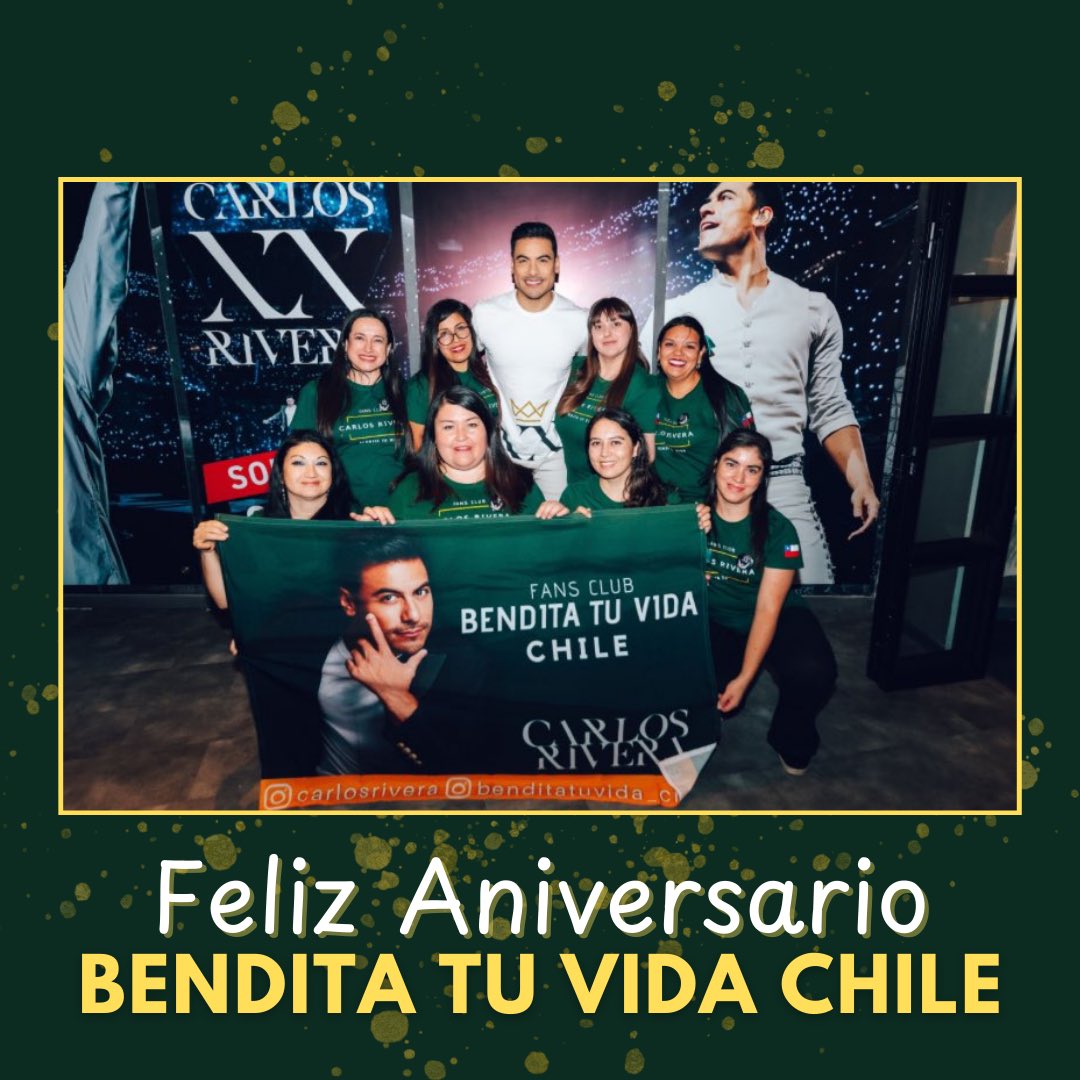 BenditatuvidaCh's tweet photo. Hace 5 años comenzó nuestra historia, un camino de fe, amor y amistad.
@_CarlosRivera ha sido nuestra inspiración, y Bendita Tu Vida nació de su música. El verde, nuestro color, simboliza la unión que nos hace familia.
Gracias, familia Riverista, por estos años inolvidables 💚 https://t.co/Z3T8IXGrcz